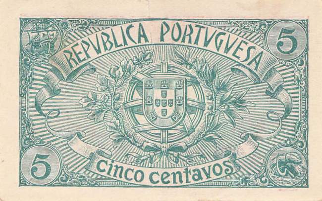 5 Centavos 5.4.1918